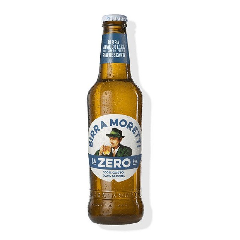 Birra Moretti la zero Χωρίς Αλκοόλ 330ml Κάβα