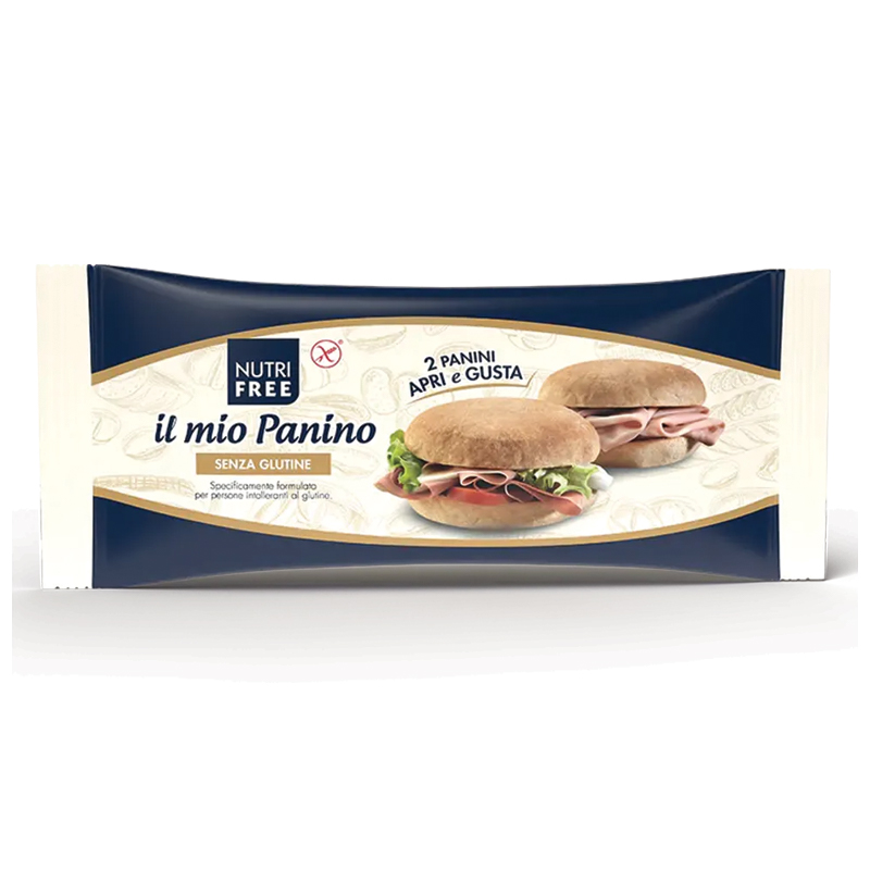 NutriFree Ψωμί Panini Χωρίς Γλουτένη  (2x90gr)180gr Τρόφιμα