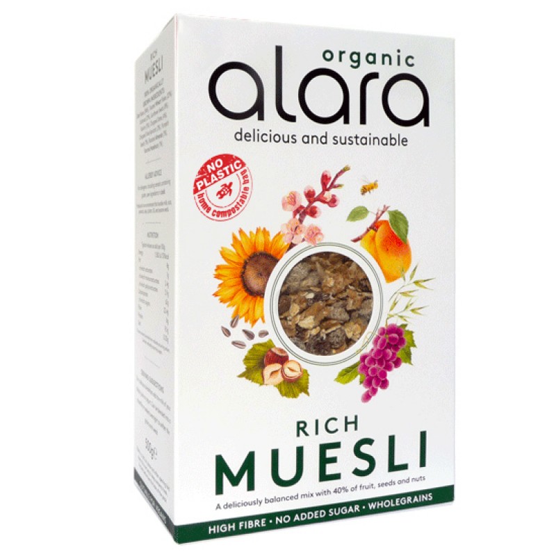ALARA Μούσλι 'Πλούσιο' (500γρ) Τρόφιμα