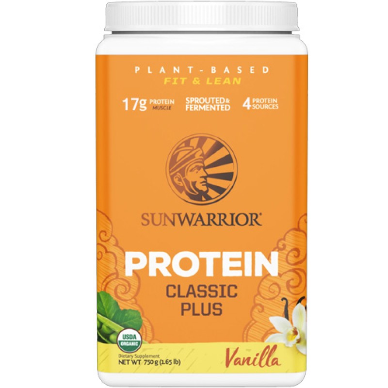 SUNWARRIOR Πρωτεΐνη 'Classic PLUS' Βανίλια (750γρ) Συμπληρώματα-Πρωτεΐνες 