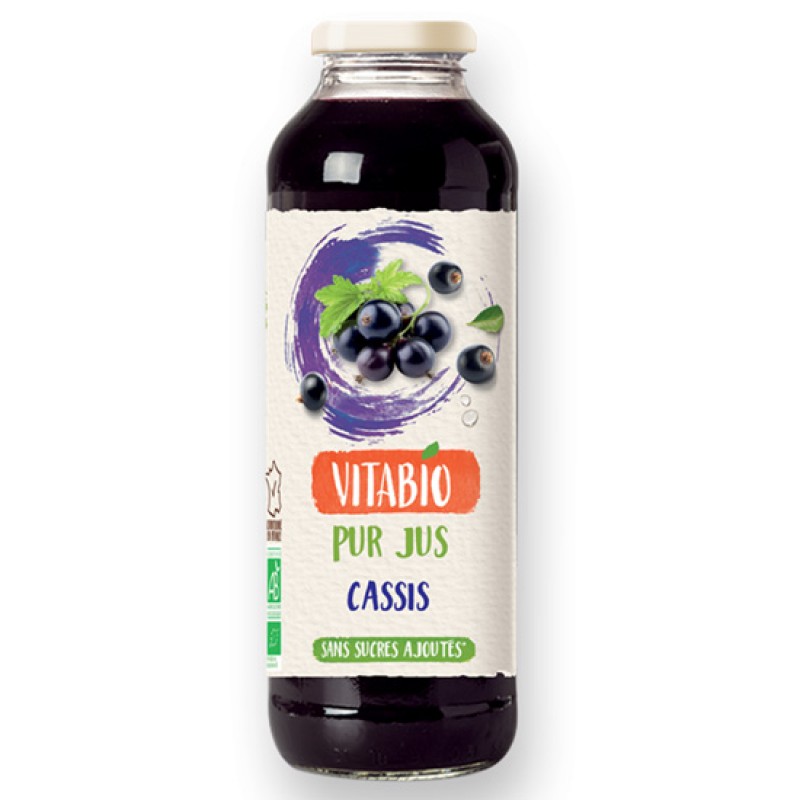 VITABIO Χυμός Cassis (Φραγκοστάφυλλο) (500ml) Τρόφιμα