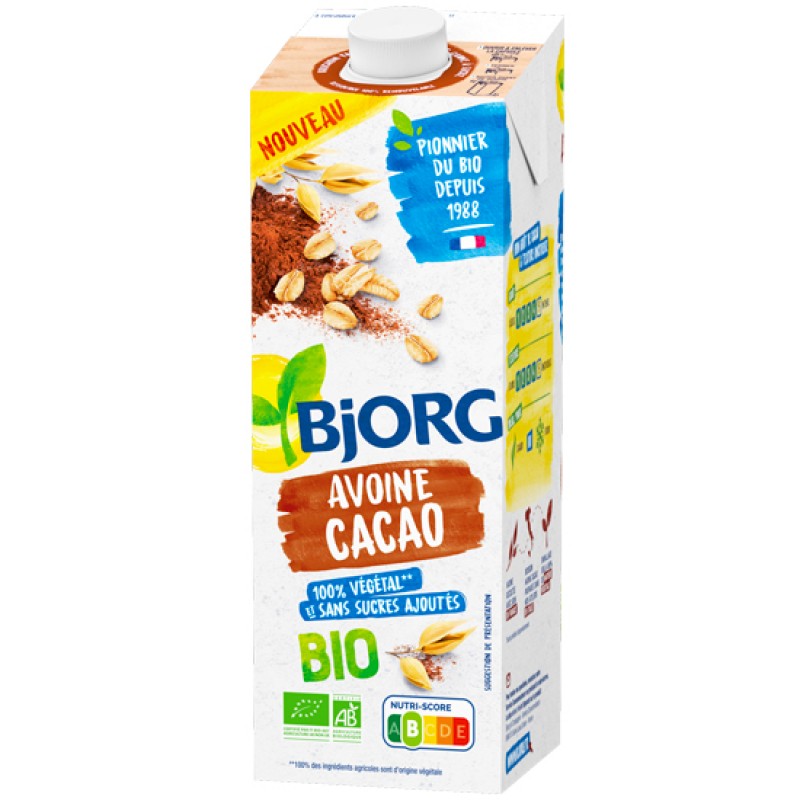 BJORG Ρόφημα Σόγιας με Σοκολάτα (1λτ)
