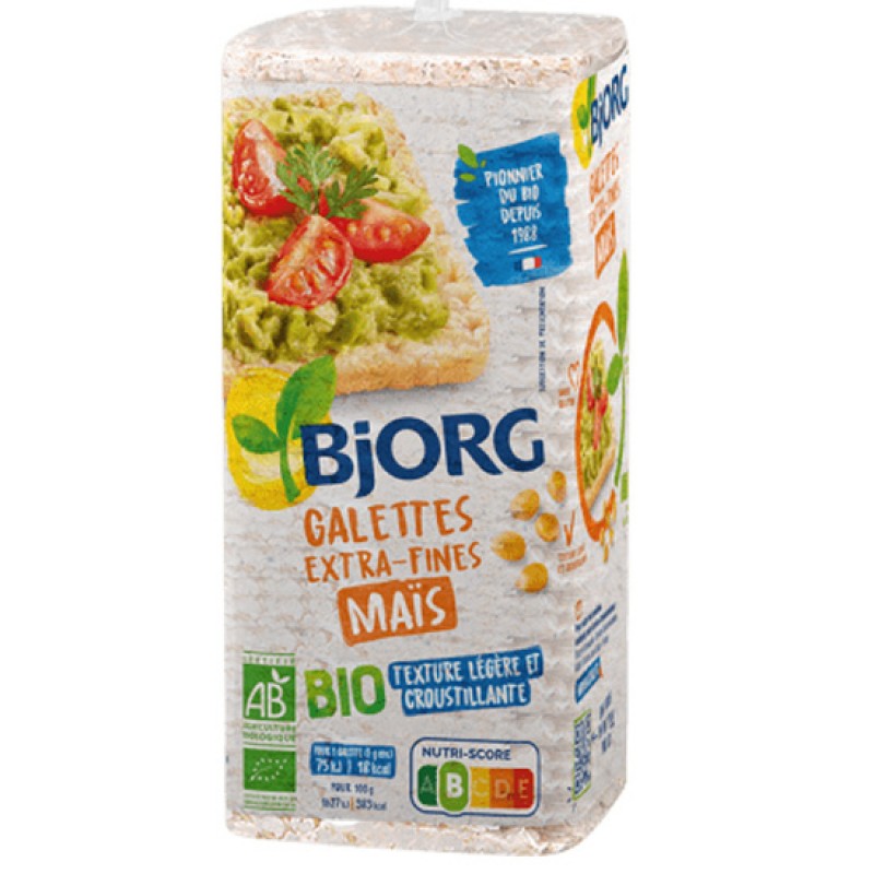 BJORG Καλαμπογκοφρέτες χωρίς γλουτένη (130γρ)