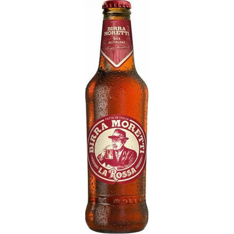 Birra Moretti La Rossa Bock Φιάλη 330ml
