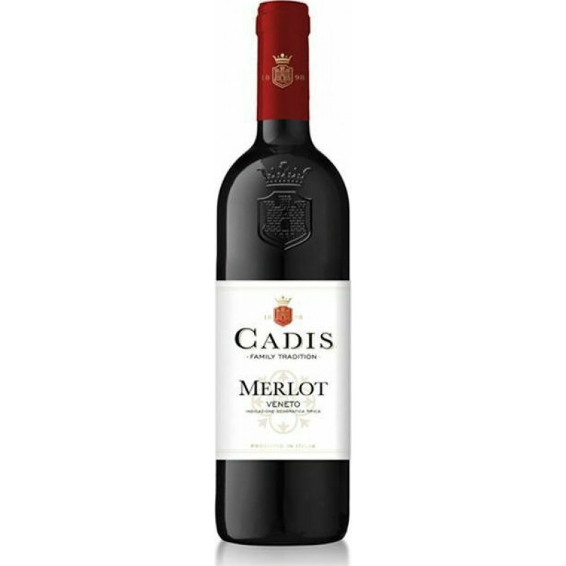 Cadis Κρασί Merlot Ερυθρό Ξηρό 750ml Κάβα