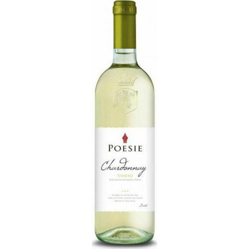 Le Poesie Κρασί Chardonnay Λευκό Ξηρό 750ml Κάβα