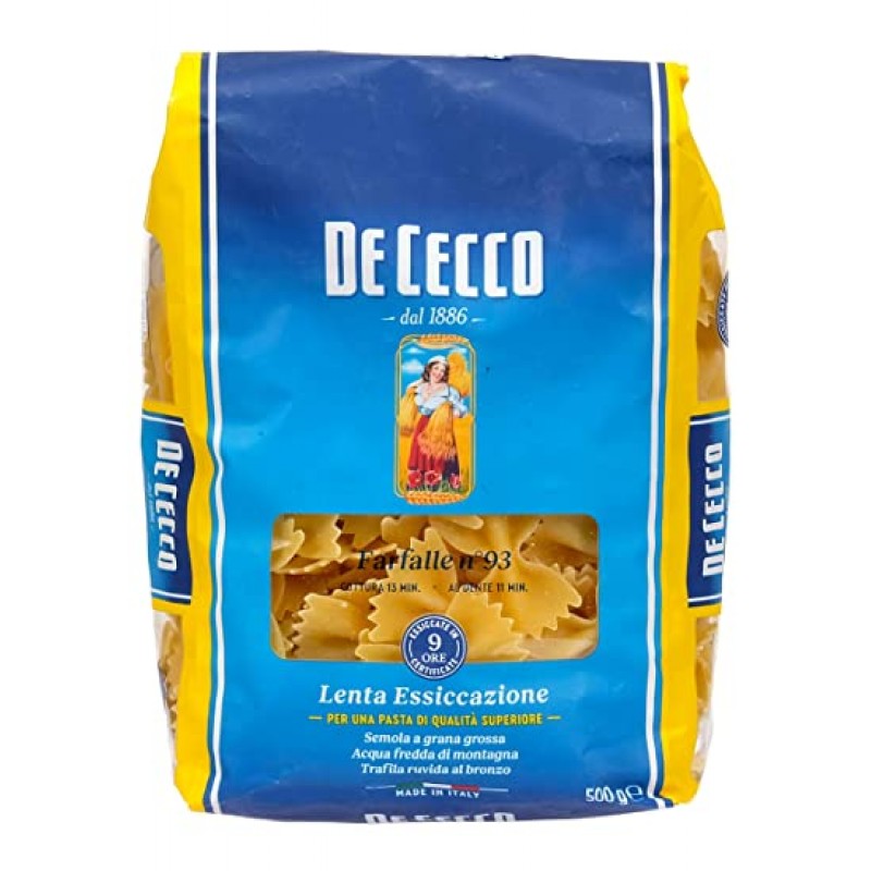 De Cecco Classic No 93 Farfalle 500g