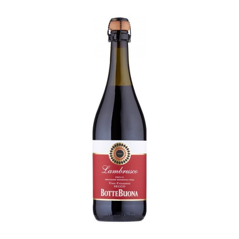 Botte Buona Lambrusco Emilia Vino Frizzante – Ερυθρός Αφρώδης Οίνος 750ml Κάβα