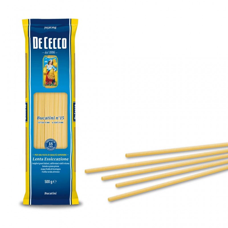 De Cecco μακαρόνια bucatini No. 15  500gr