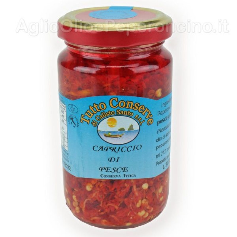 Capriccio Di Pesce - Alternativa Alla Sardella 190gr Ιταλική κουζίνα	