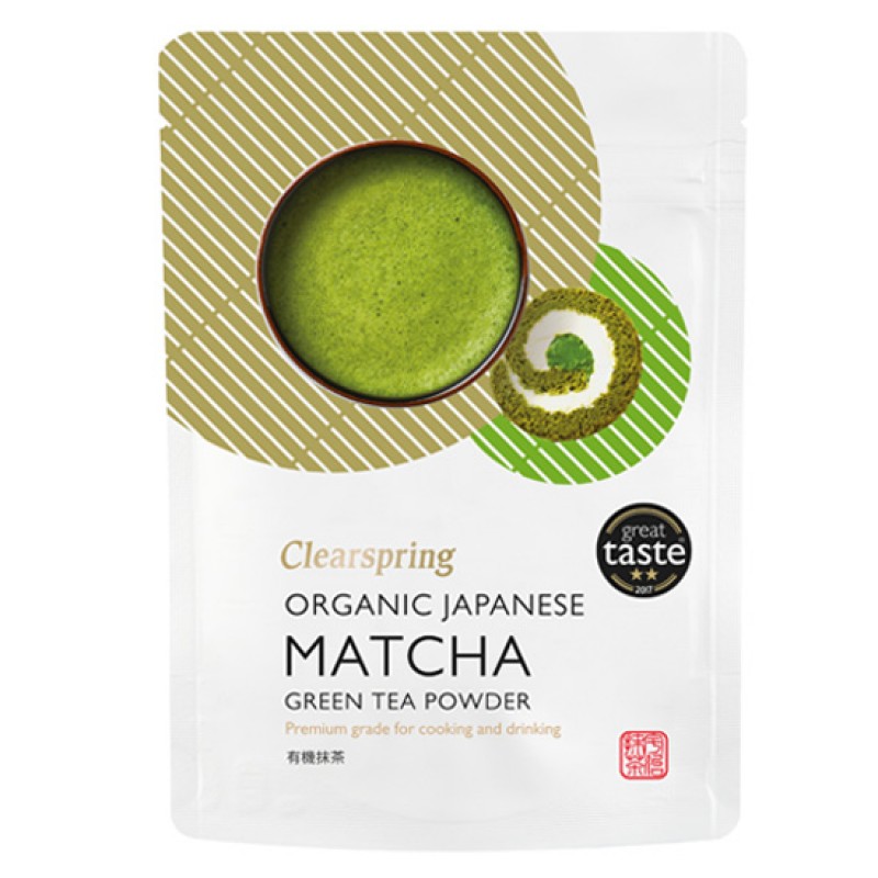 CLEARSPRING Matcha Premium Πράσινο Τσάι σε σκόνη (40γρ)