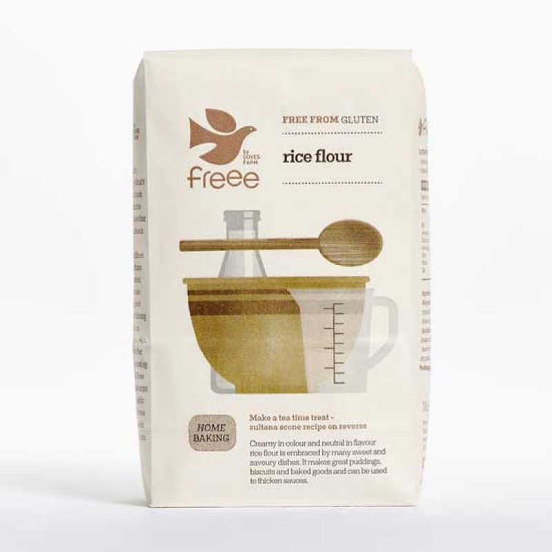DOVES Αλεύρι Ρυζιού Χωρίς Γλουτένη (1kg)