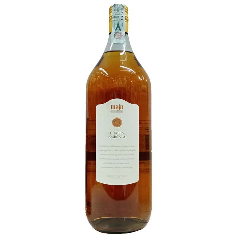 ANTICA DISTILLERIA RUSSO MAJO grappa ambrata 38% vol, 2000ml Κάβα