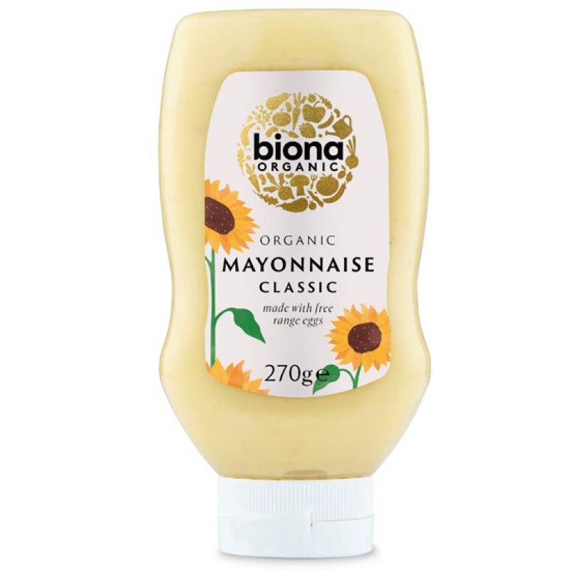 BIONA  Μαγιονέζα 'Κλασική' Squeeze (270γρ)