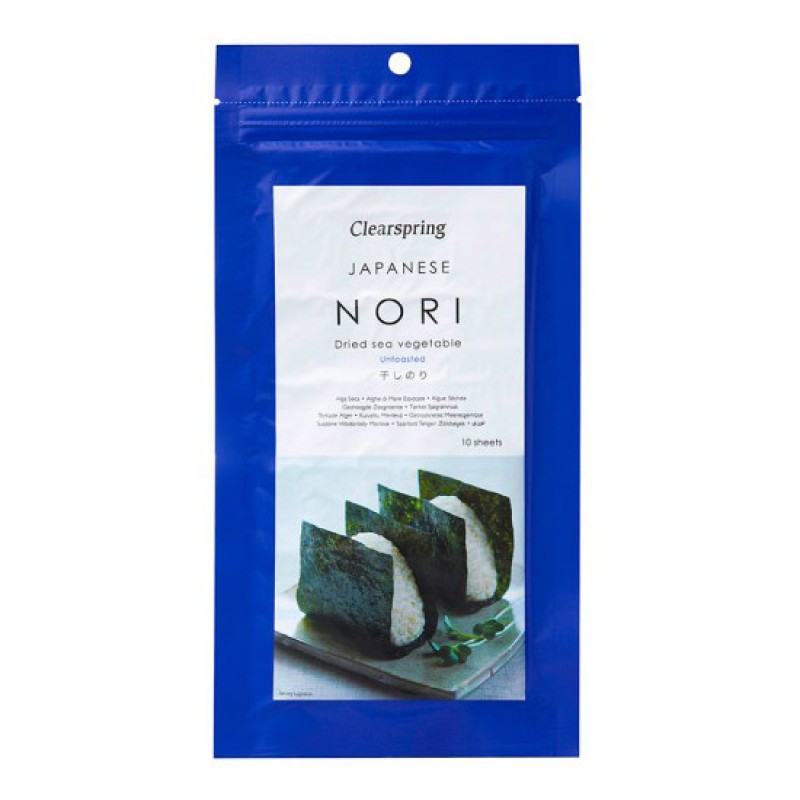 CLEARSPRING Nori - Hoshi, αποξηραμένα Χόρτα θαλάσσης (για sushi rolls) (25γρ) Τρόφιμα