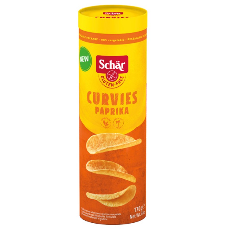 SCHAR Πατατάκια 'Πάπρικα' χωρίς γλουτένη (170γρ) Snacks