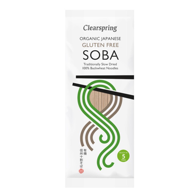 CLEARSPRING Noodles Soba από 100% Φαγόπυρο (200γρ) Τρόφιμα