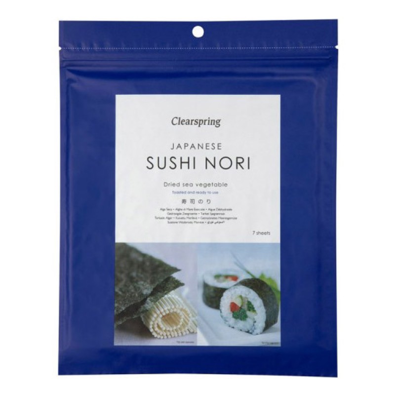 CLEARSPRING Sushi Nori αποξηραμένα Χόρτα Θαλάσσης (17γρ) Τρόφιμα