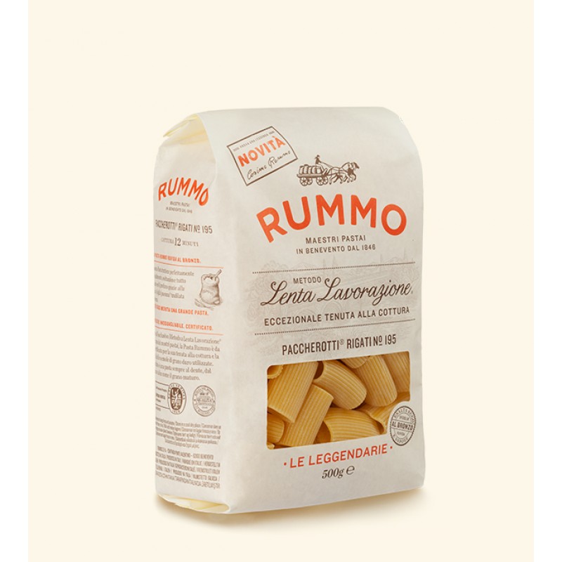 Rummo Paccherotti Riggati No195  500gr Τρόφιμα