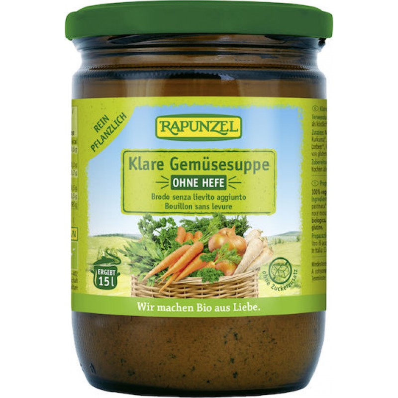 Rapunzel Ζωμός Λαχανικών Χωρίς Μαγιά 300gr