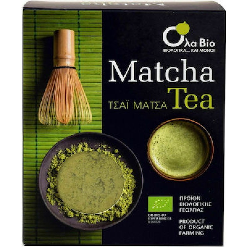 Όλα Bio Matcha Τσάι Βιολογικό 100gr