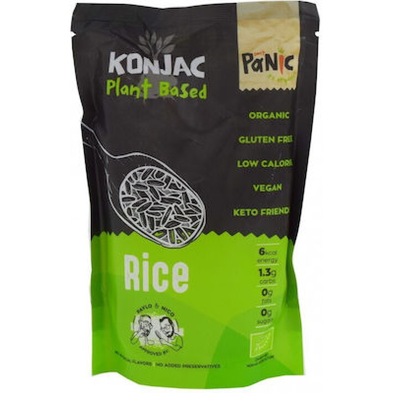 KONJAC PANIC ΡΥΖΙ  ΧΩΡΙΣ ΓΛΟΥΤΕΝΗ ΒΙΟ 270gr