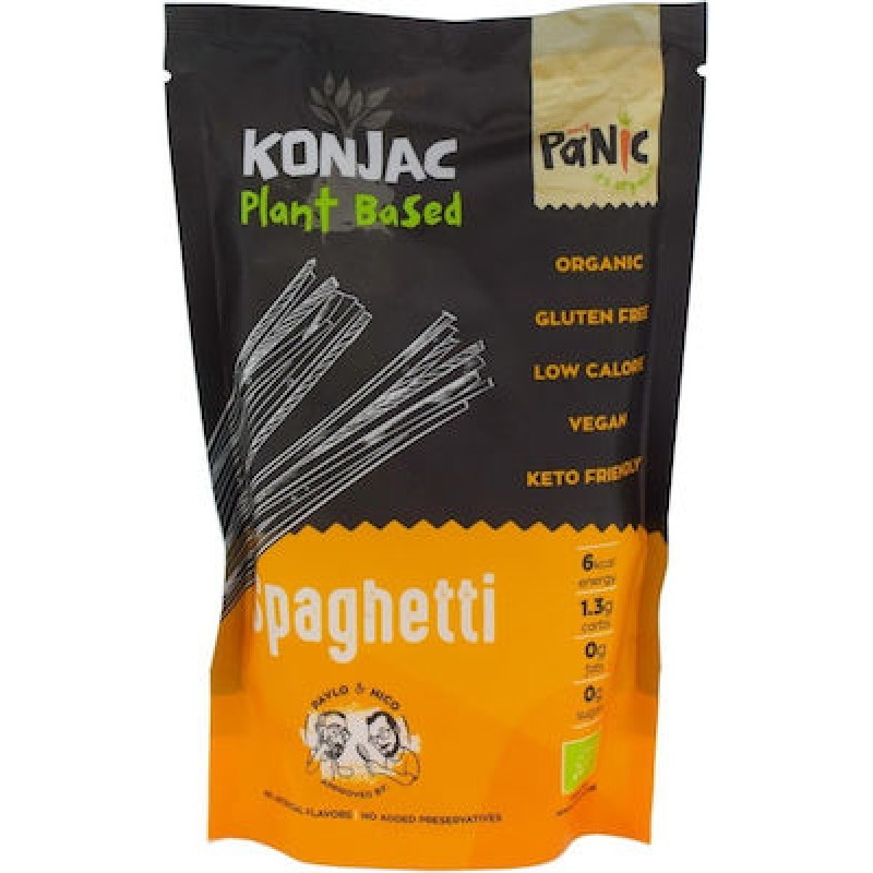 KONJAC PANIC ΣΠΑΓΓΕΤΙ  ΧΩΡΙΣ ΓΛΟΥΤΕΝΗ ΒΙΟ 270gr